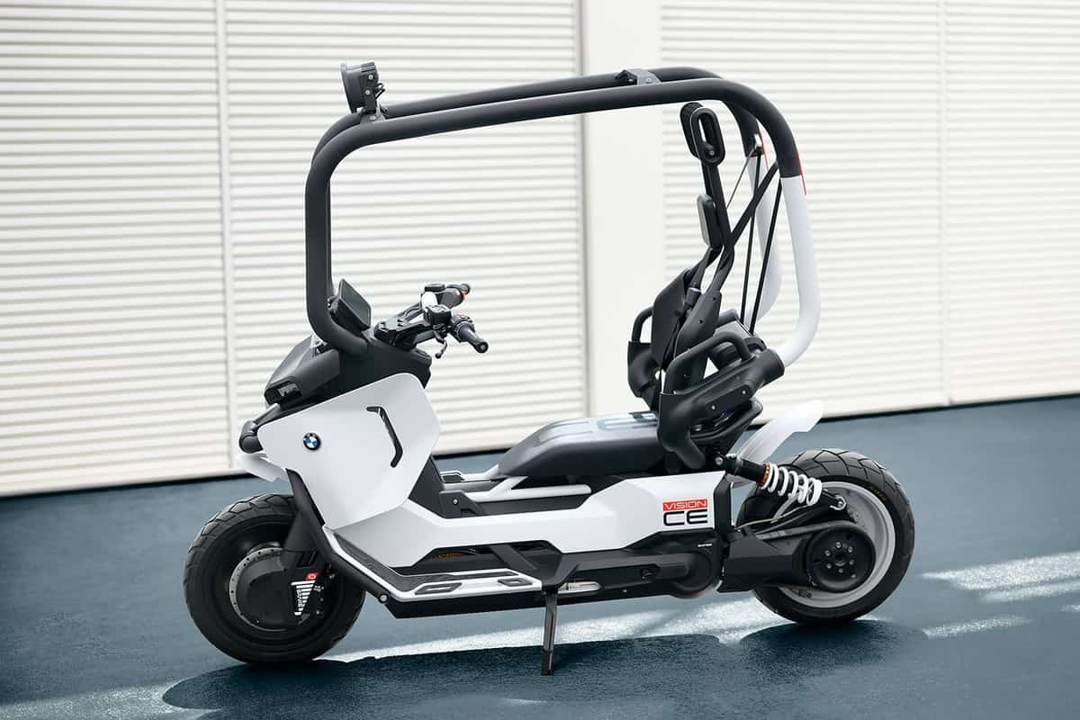 BMW Motorrad Vision CE: O Futuro da Mobilidade Urbana sem Capacete