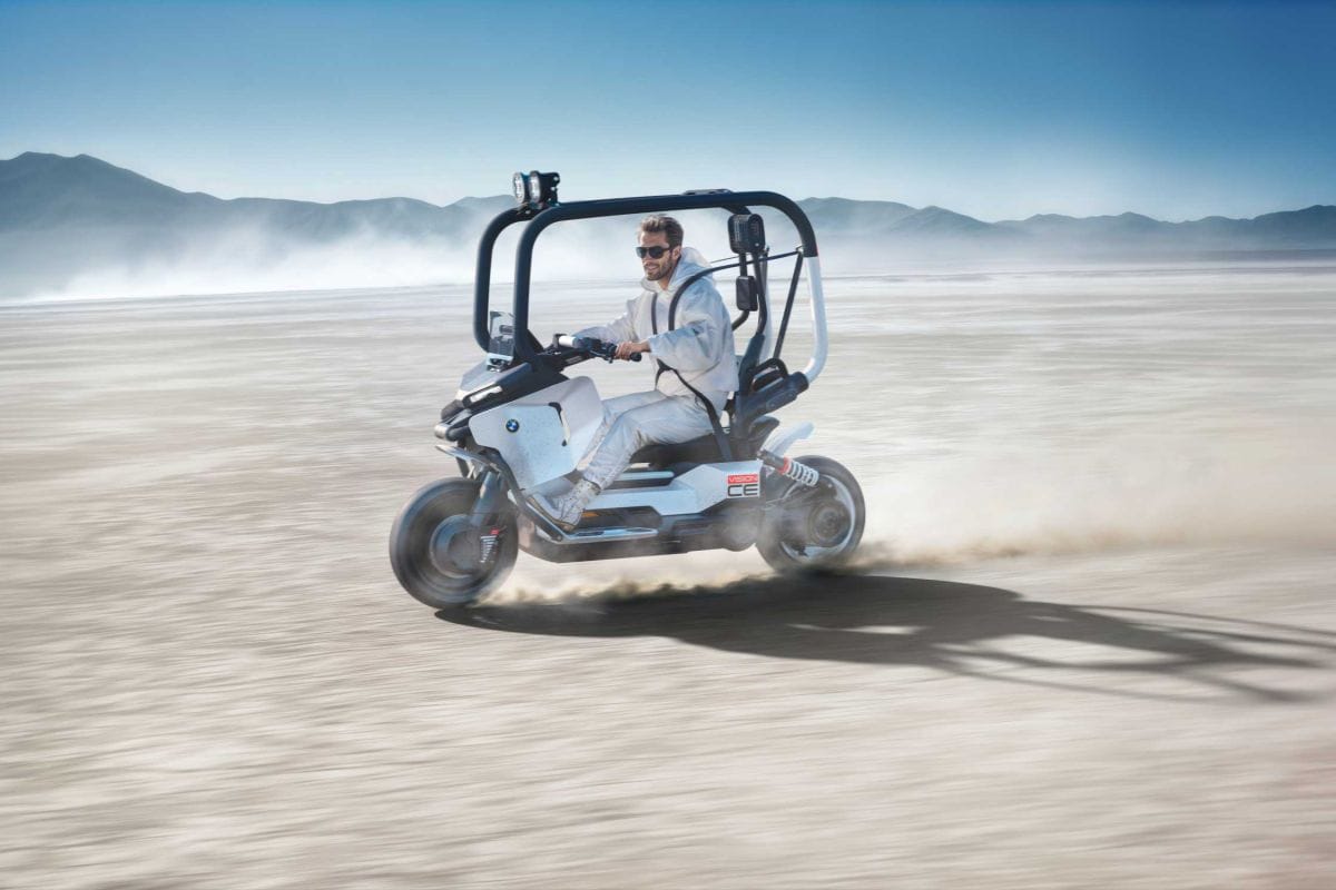 BMW Motorrad Vision CE: O Futuro da Mobilidade Urbana sem Capacete