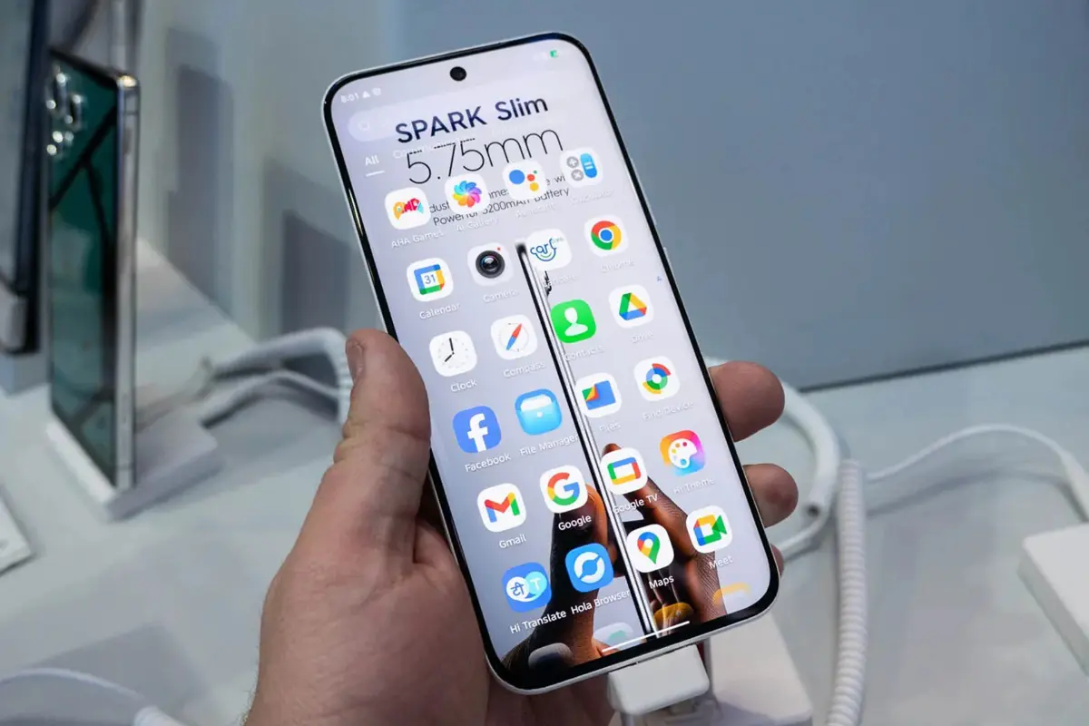 Smartphones Ultrafinos: A Revolução Elegante da Tecno com Spark Slim e Pova Slim