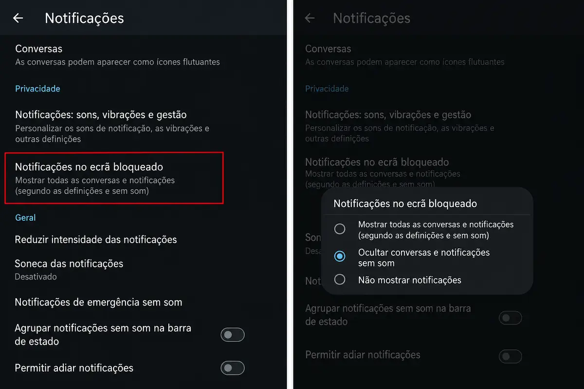 5 definições do Android que deve desativar num smartphone novo