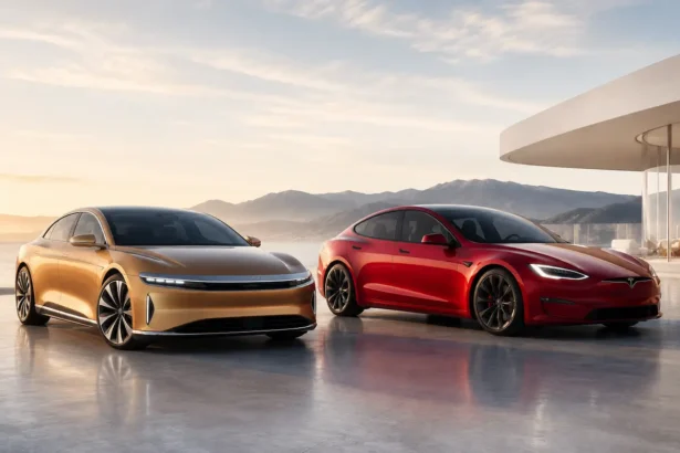 Lucid Air Grand Touring supera o Tesla Model S onde mais importa
