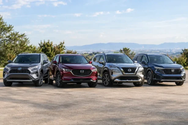 4 SUV híbridos japoneses frente a frente: qual ganha?